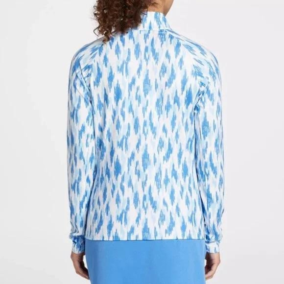 Walter Hagen Women's Printed UV Long Sleeve Golf 1/4 Zip NWT - Picture 2 of 4